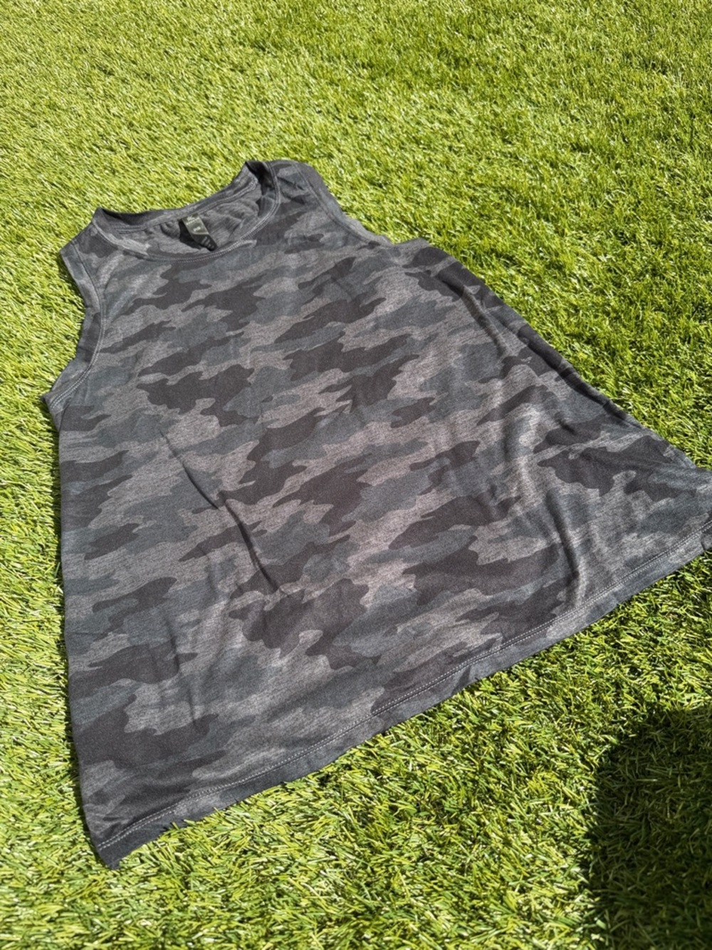 Kyodan Women's Camo Tank Top - Gray & Black